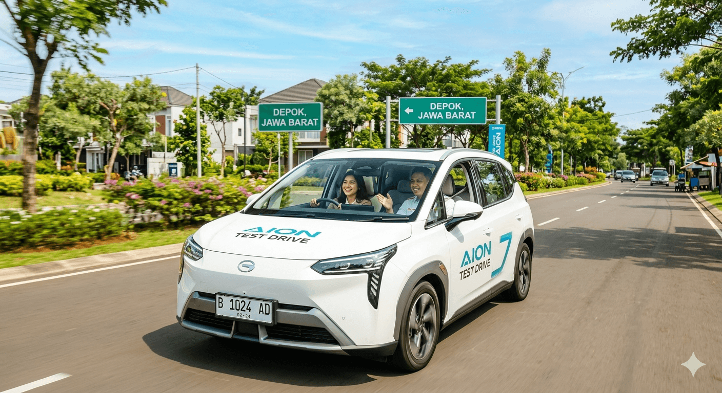 Test Drive Aion Depok