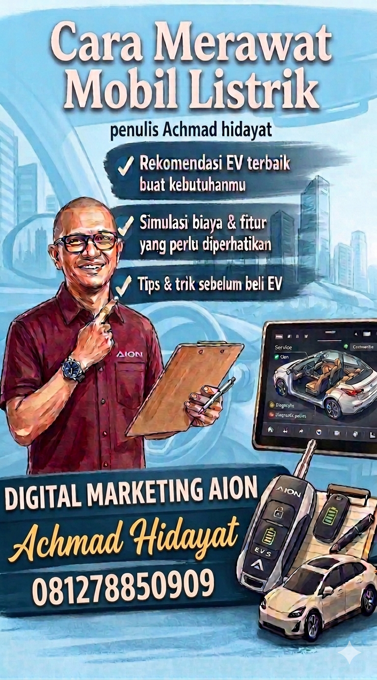 Cara Merawat Mobil Listrik